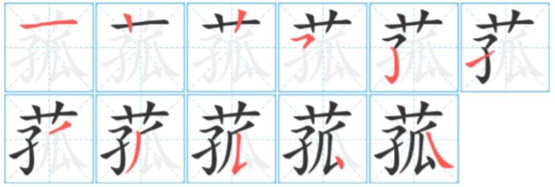 书写提示 书写提示