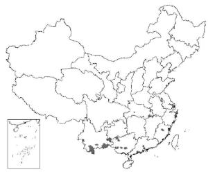 分布图