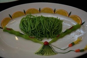 凉拌芦蒿