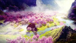 桃花影视形象：十里桃林