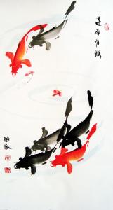 画家李振凯连年有余