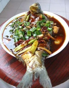 传统菜：红烧鱼