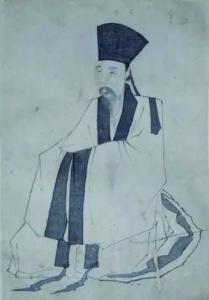 《阳明先生遗像册》-王阳明画像