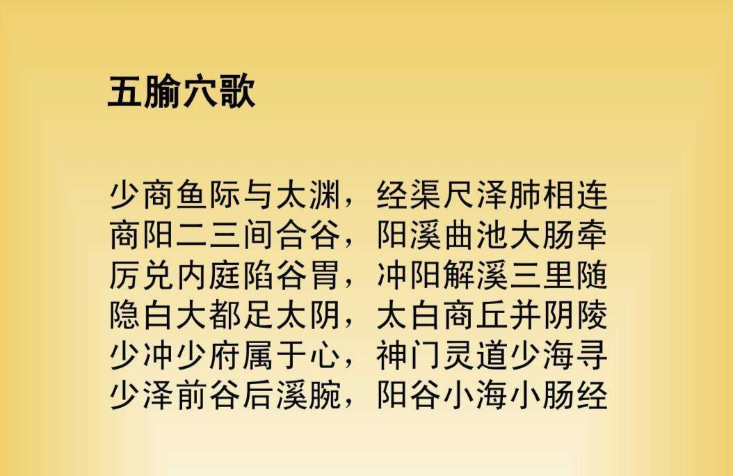 五输穴