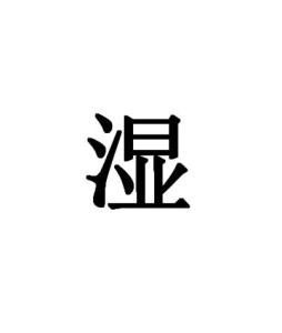 湿