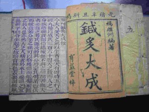 针灸大成（光绪木刻）