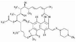 利福平化学结构式