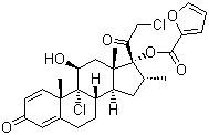 糠酸莫米松化学结构式