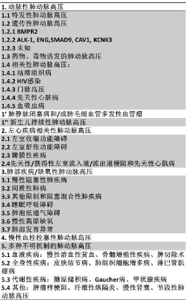 肺动脉高压