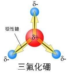 三角形的三氟化硼分子