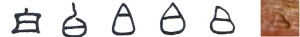 隶书-小篆-金文--甲骨文--骨刻文—骨刻原图