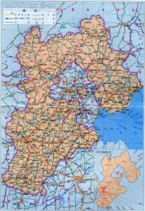 河北省交通图