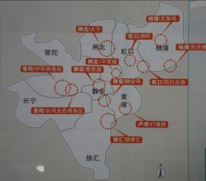 上海市中心扩大图