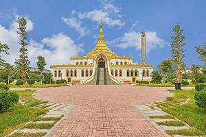缅甸政府在中国洛阳白马寺建设的缅甸佛塔