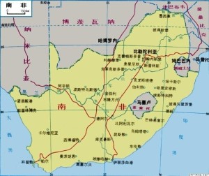 南非地图